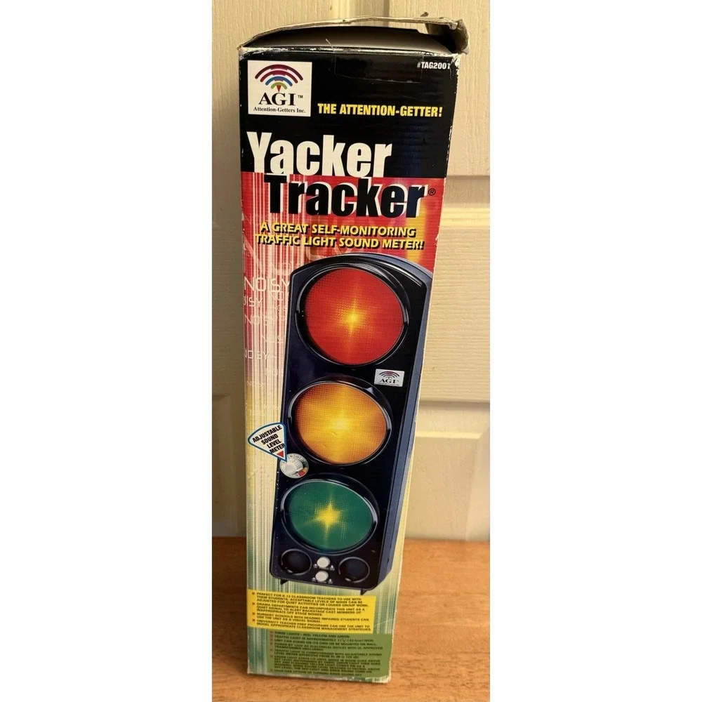 YACKER TRACKER TAG2001 Original Signal Light, Traffic Light Sound Meter Tested